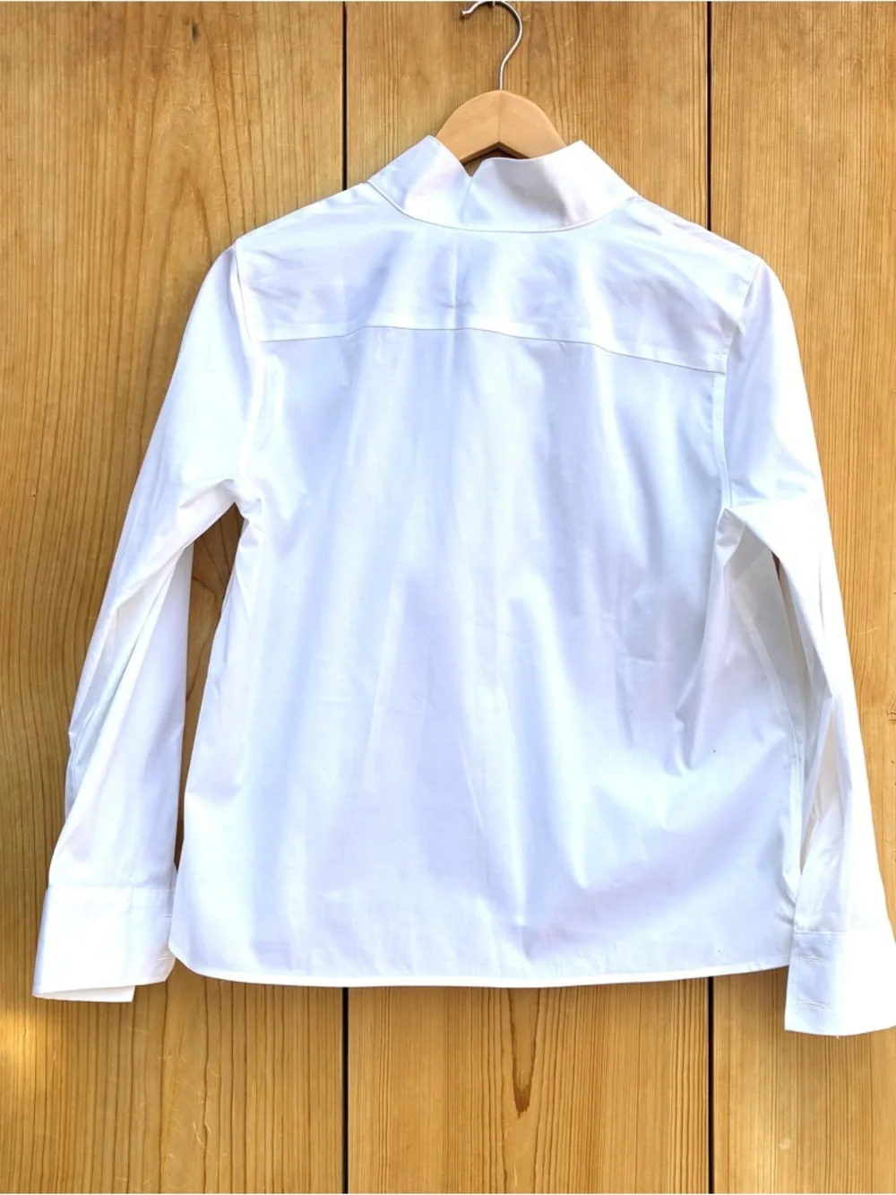 Talbots NWT White Non-Iron Popover Sz MP - Picture 7 of 7